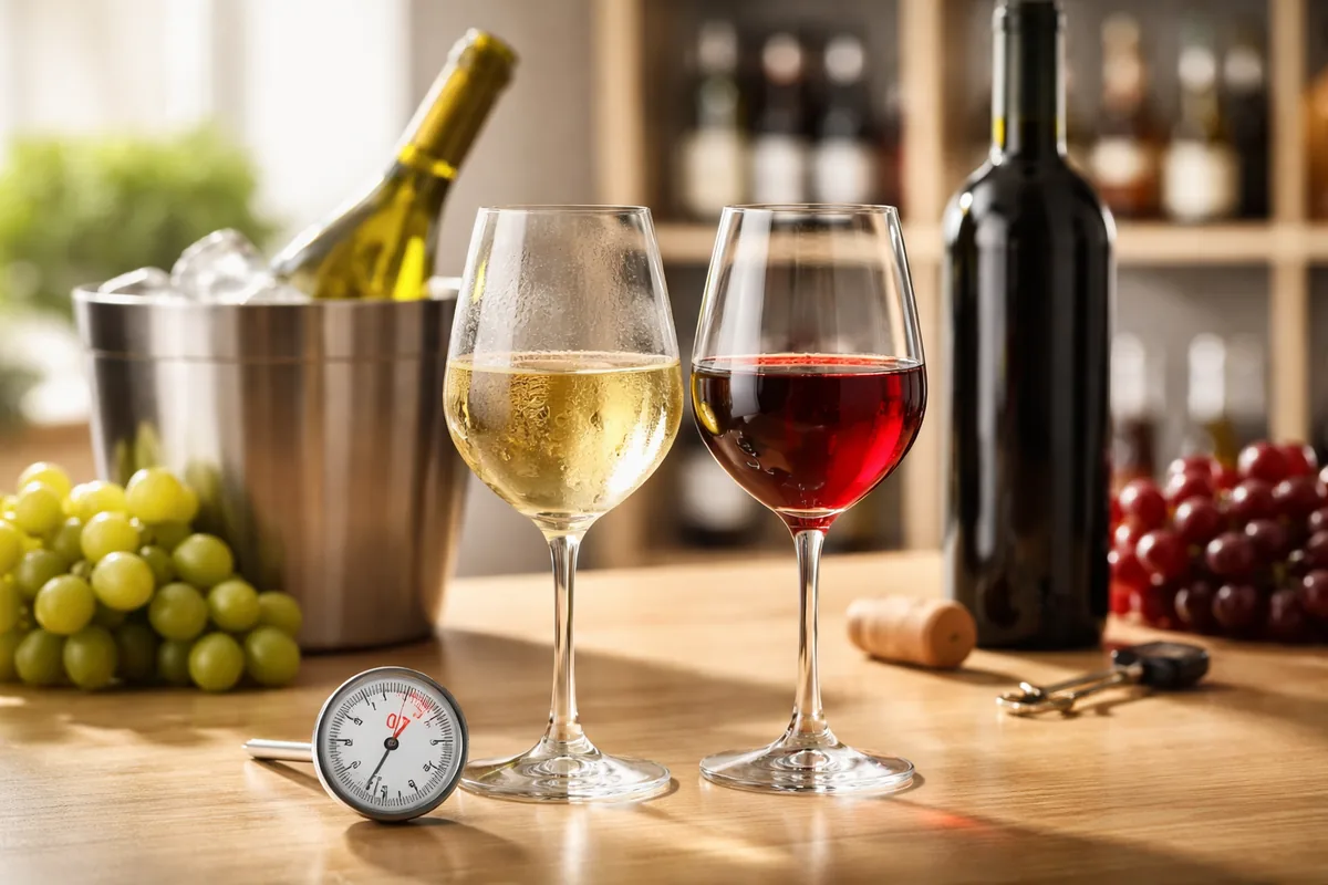 L'importance de la température dans la dégustation du vin