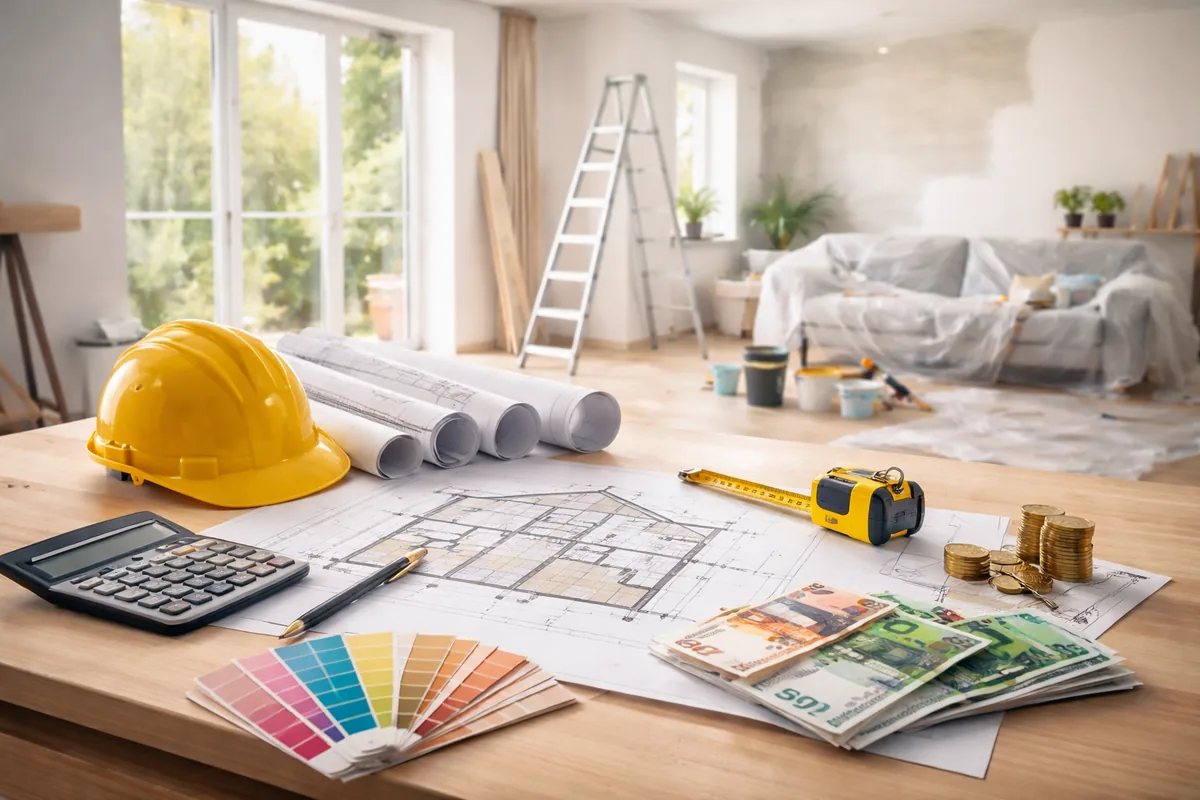 Quel budget prévoir pour une rénovation de maison de 100 m²