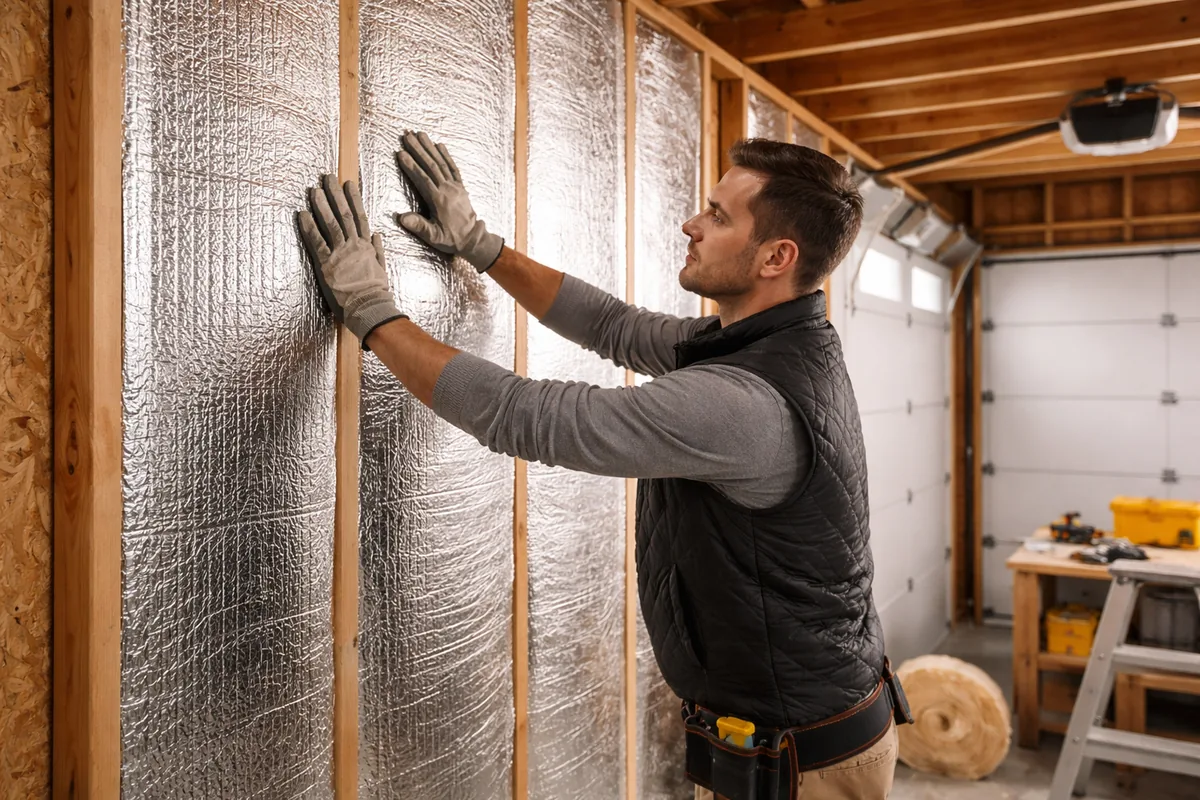 Comment bien isoler son garage pour réduire les pertes de chaleur