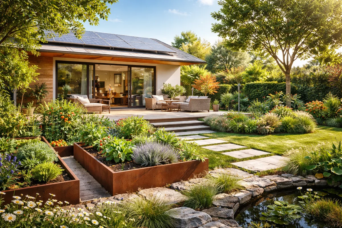 Les secrets d'un aménagement durable pour votre maison et votre jardin
