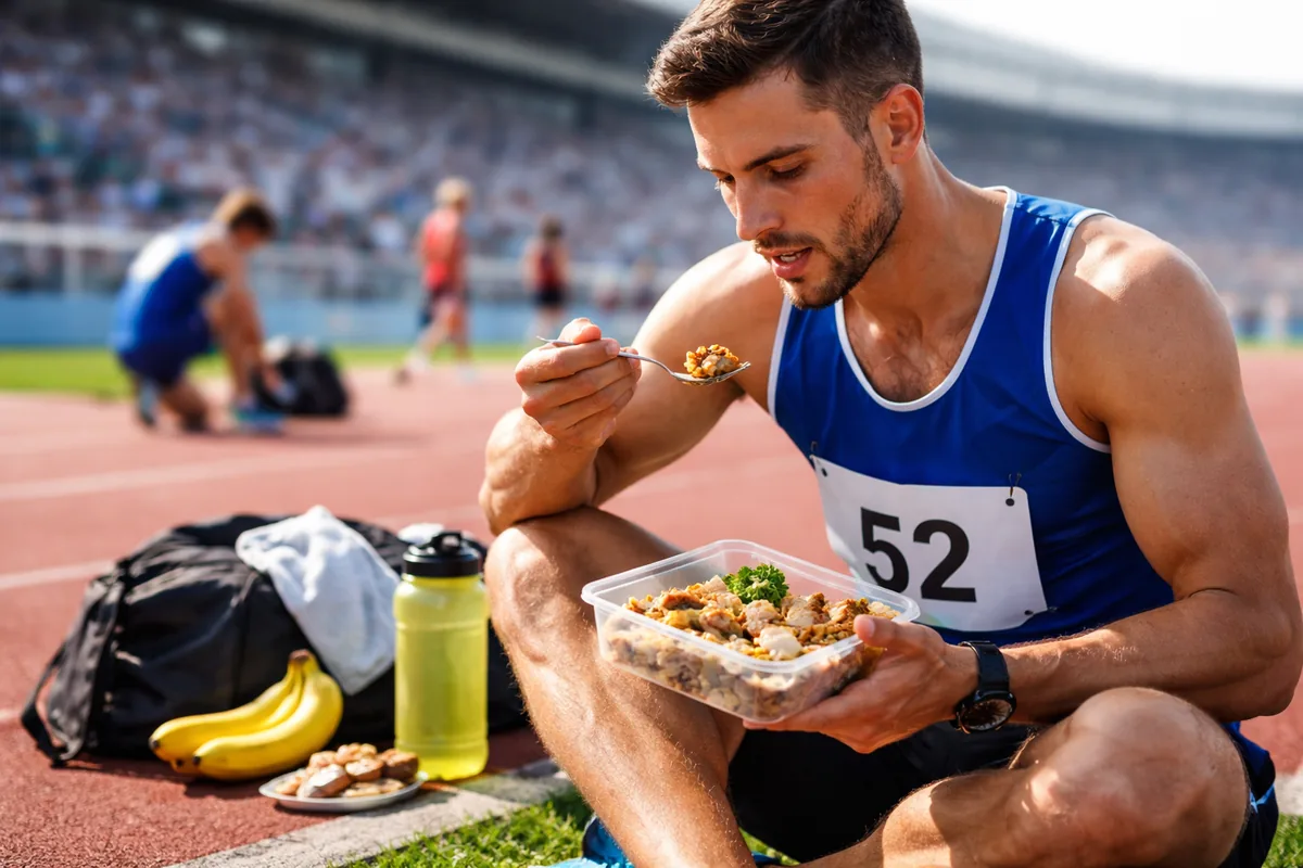 Comment les athlètes gèrent-ils leur nutrition pendant une compétition sportive