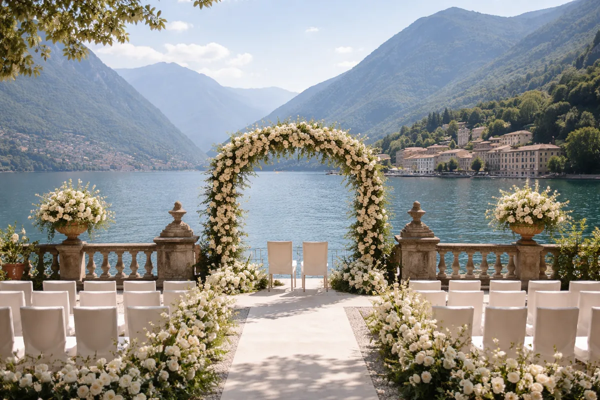Comment choisir une ville historique pour un mariage sur mesure au lac de Côme