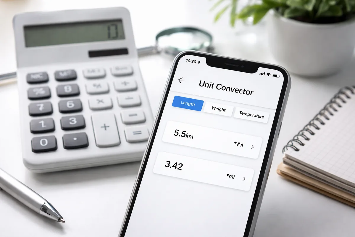 Comment utiliser un convertisseur d'unités pour longueur, poids et température gratuitement